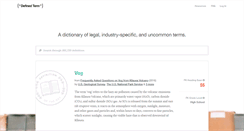 Desktop Screenshot of definedterm.com